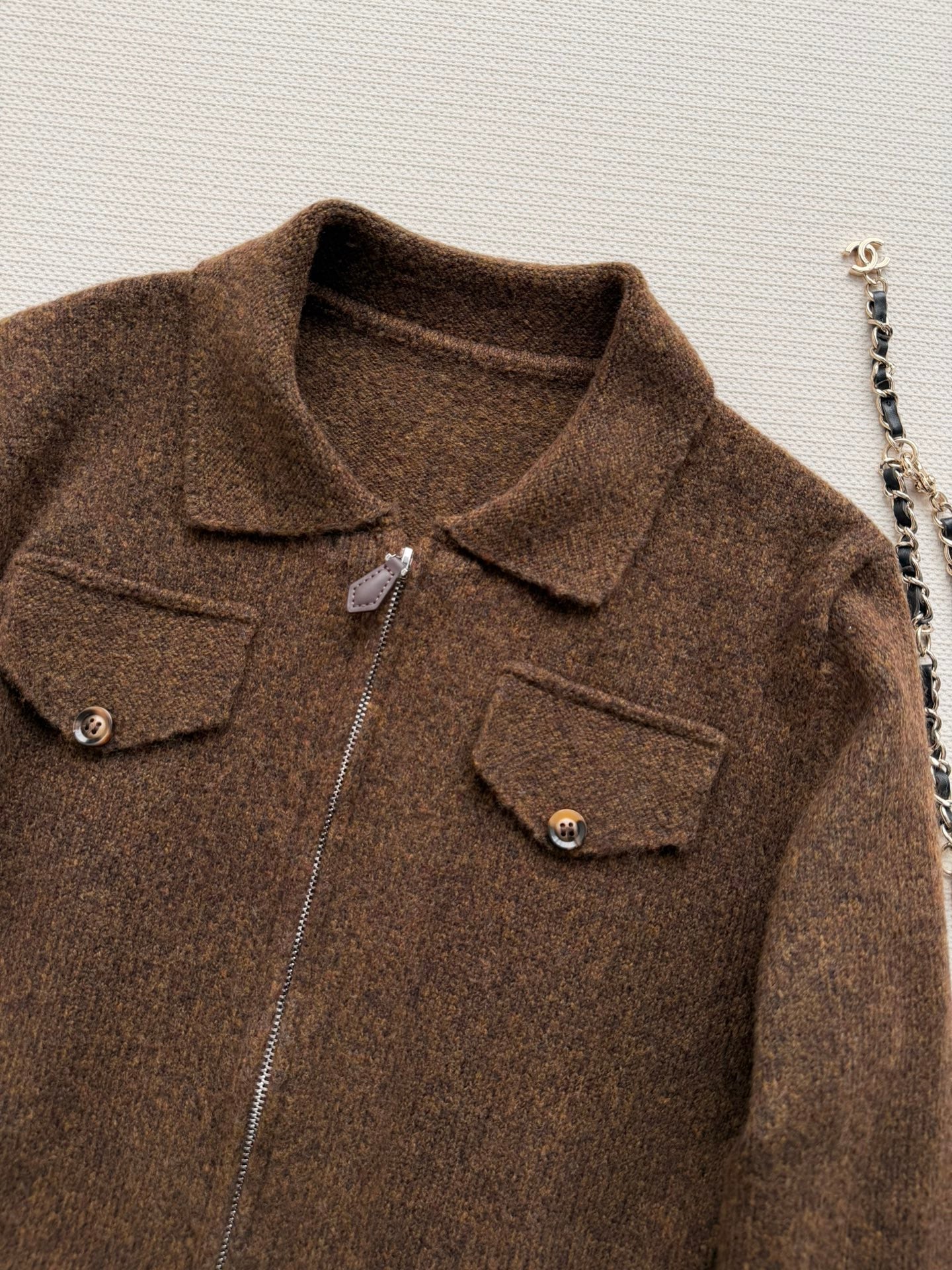 LP 26S ZIP-UP KNIT JACKET 508