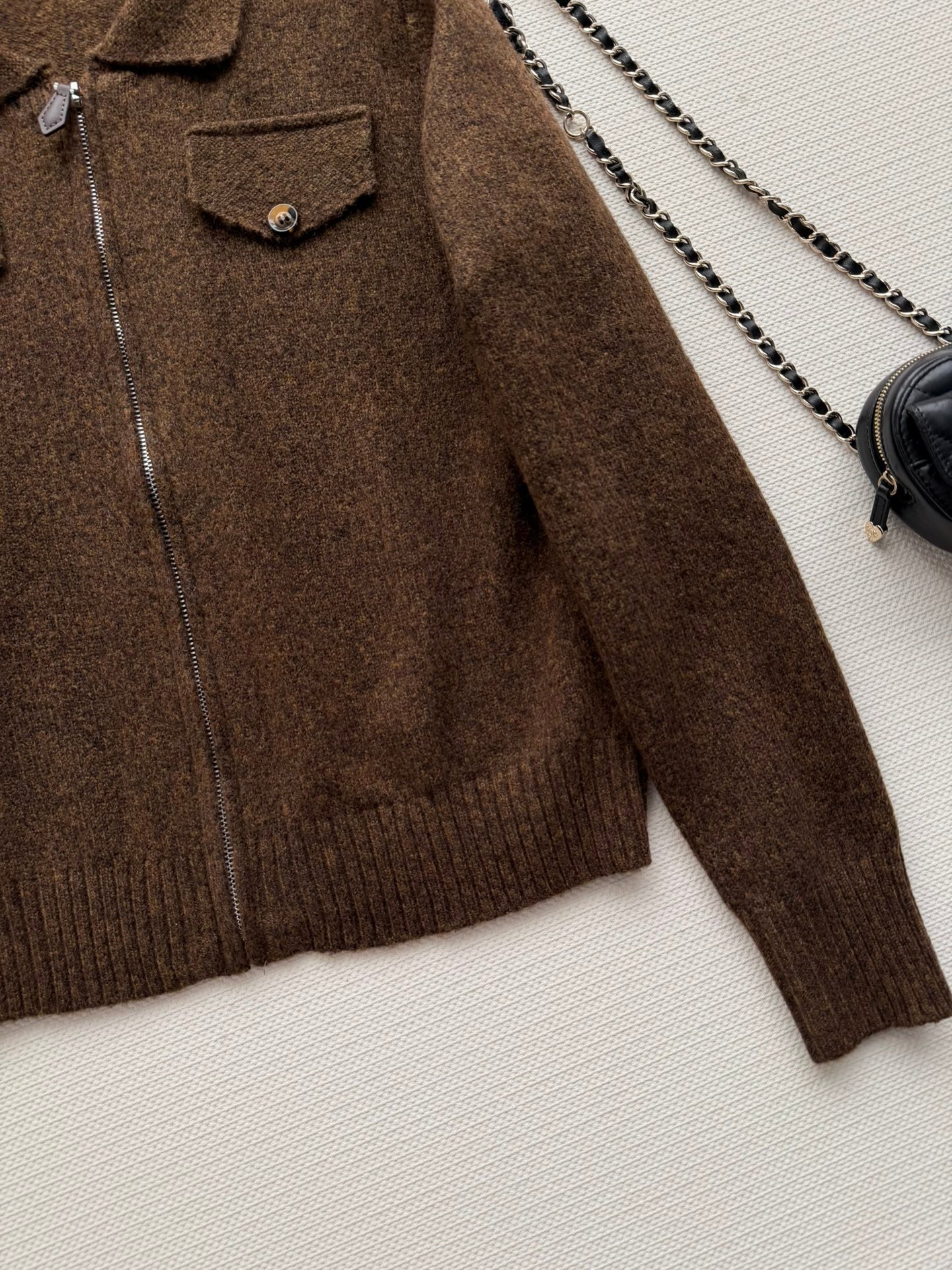LP 26S ZIP-UP KNIT JACKET 508