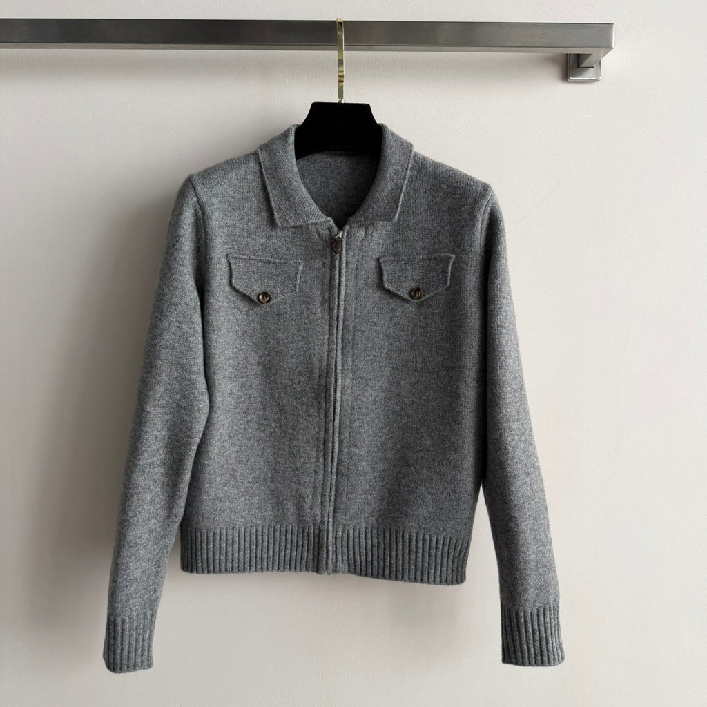 LP 26S ZIP-UP KNIT JACKET 507