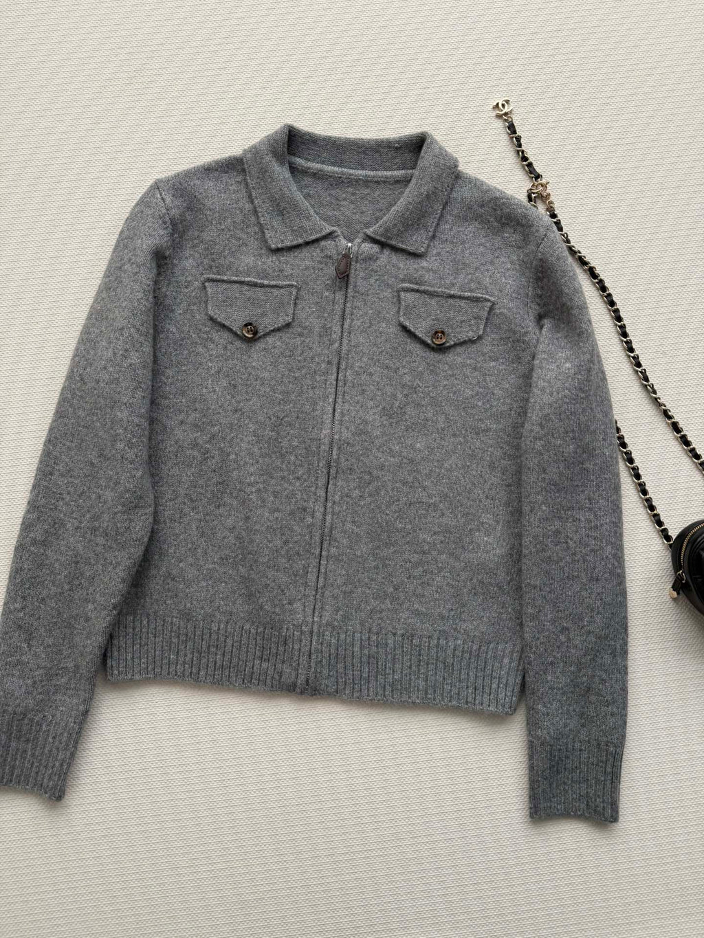 LP 26S ZIP-UP KNIT JACKET 507