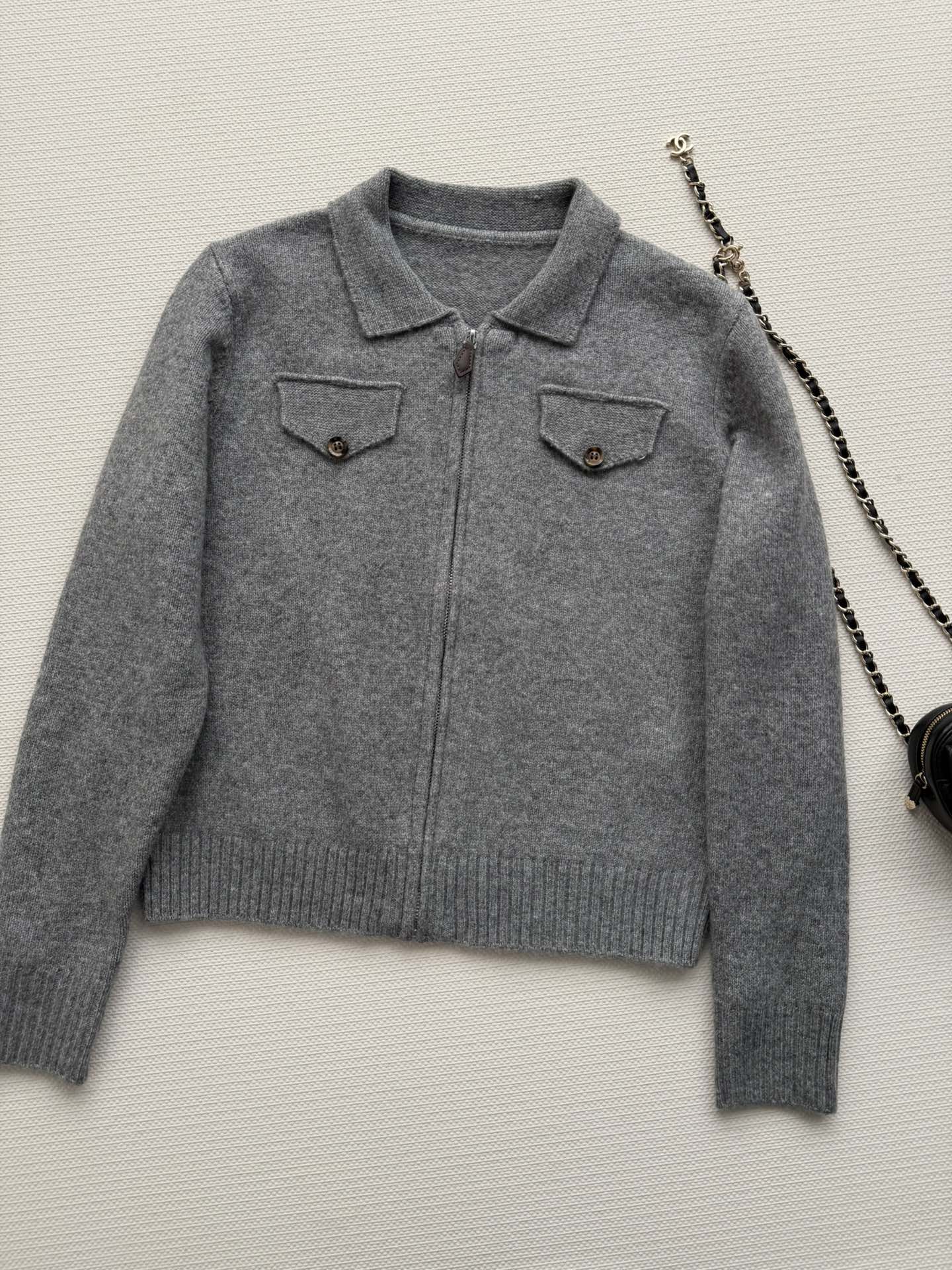 LP 26S ZIP-UP KNIT JACKET 507