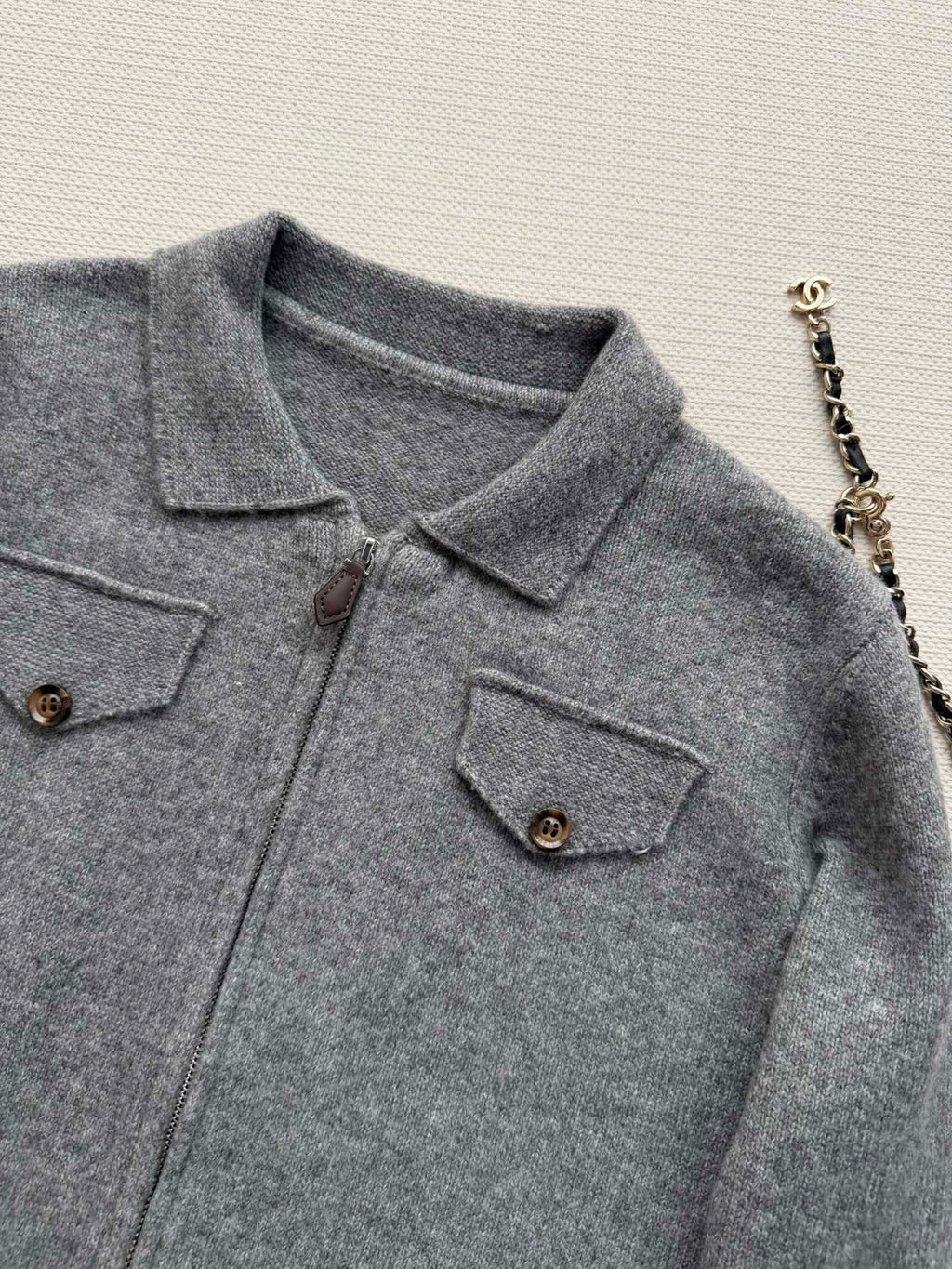 LP 26S ZIP-UP KNIT JACKET 507