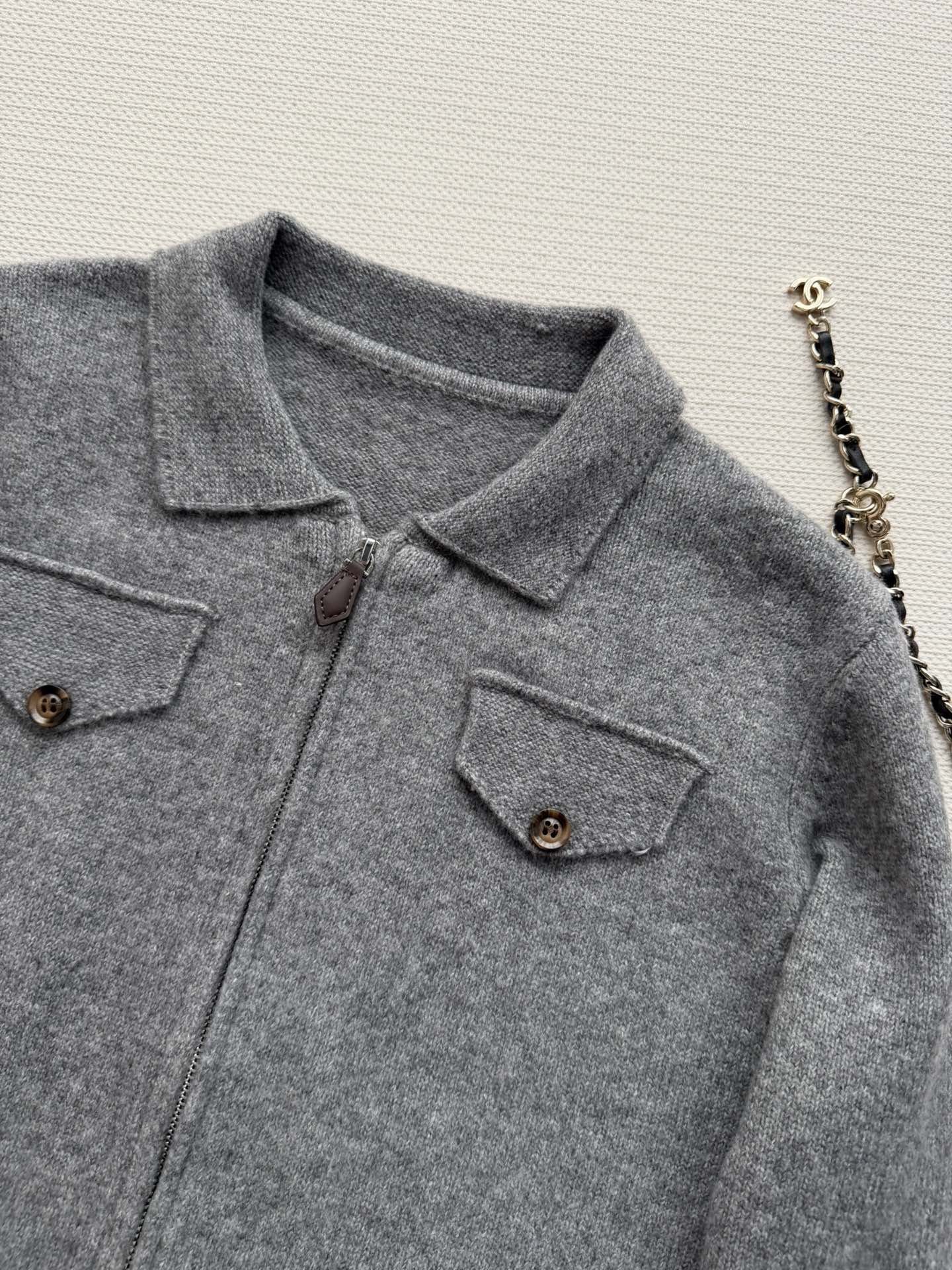 LP 26S ZIP-UP KNIT JACKET 507