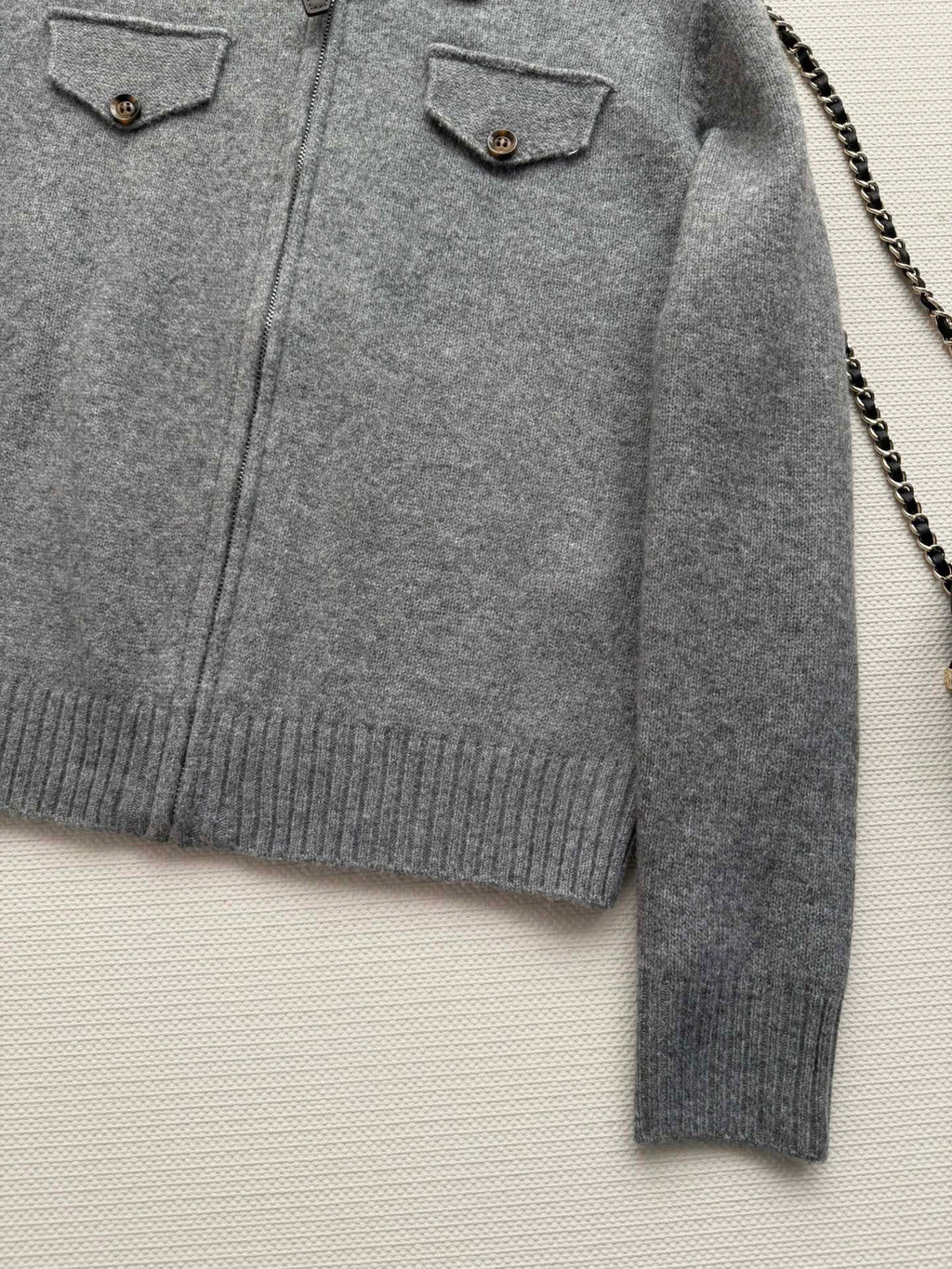 LP 26S ZIP-UP KNIT JACKET 507
