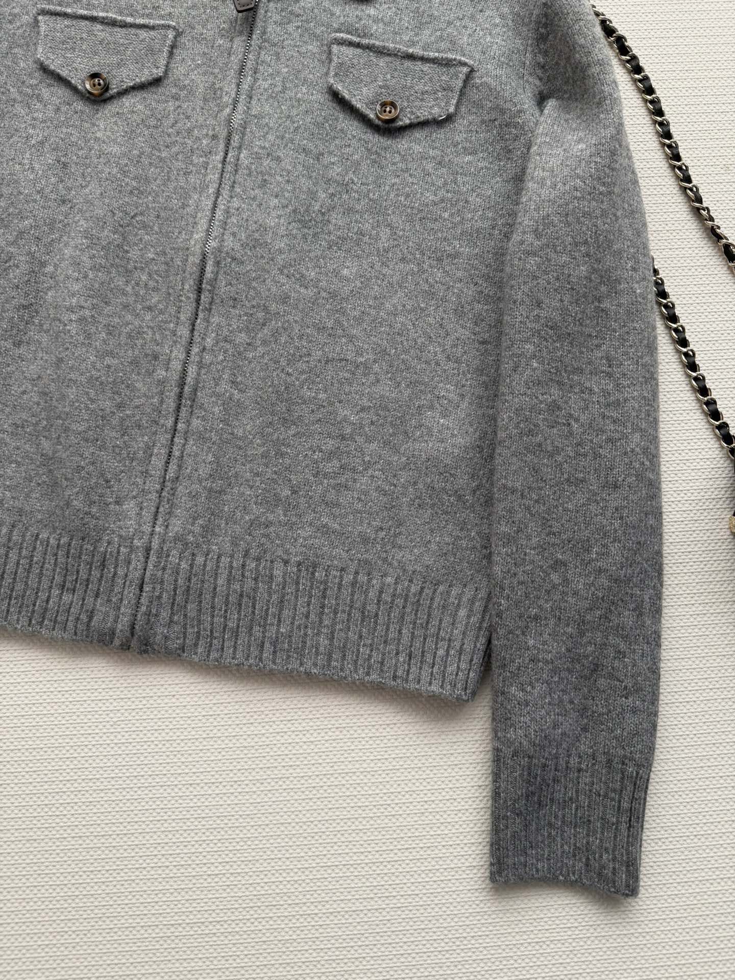 LP 26S ZIP-UP KNIT JACKET 507