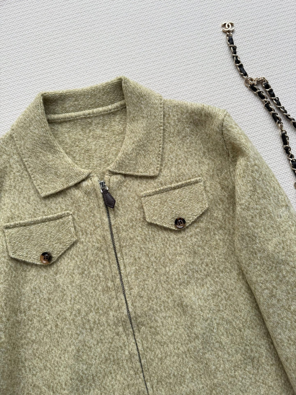 LP 26S ZIP-UP KNIT JACKET 506