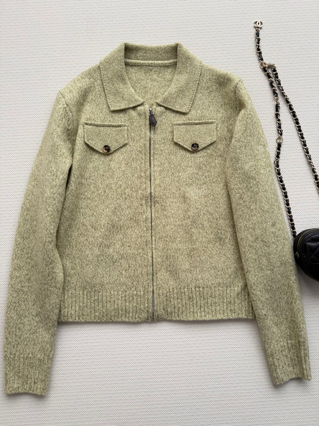 LP 26S ZIP-UP KNIT JACKET 506