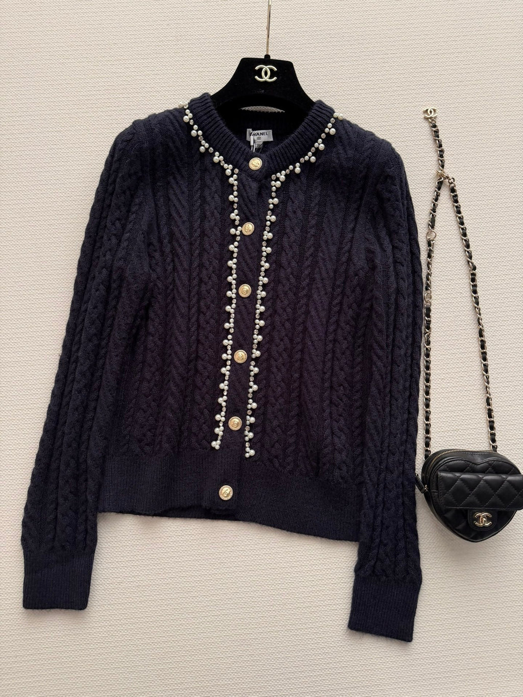 CHANEL 26S KNITTED CARDIGAN 722