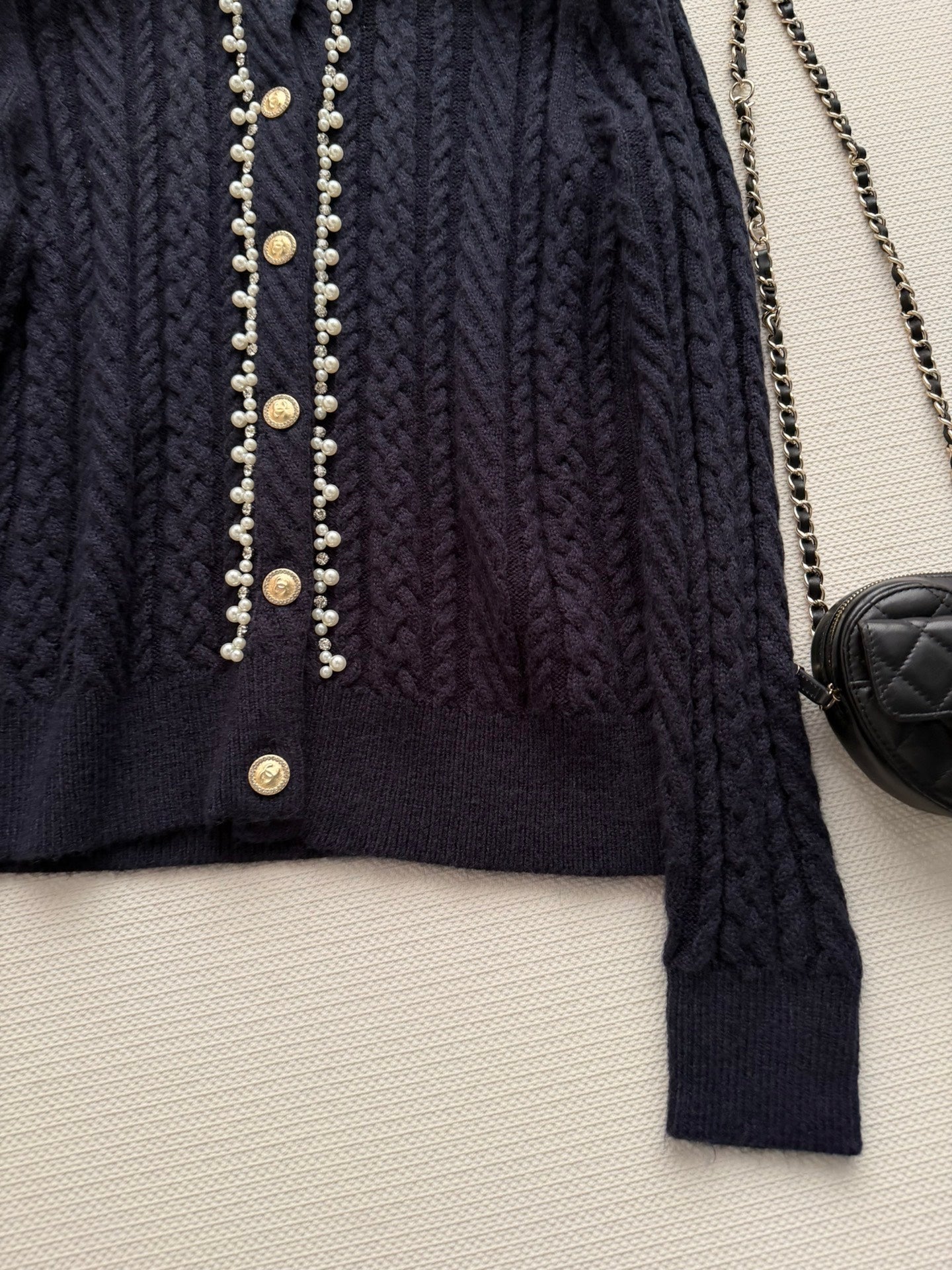 CHANEL 26S KNITTED CARDIGAN 722