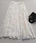 DIOR 26S LACE MESH SKIRT 1096