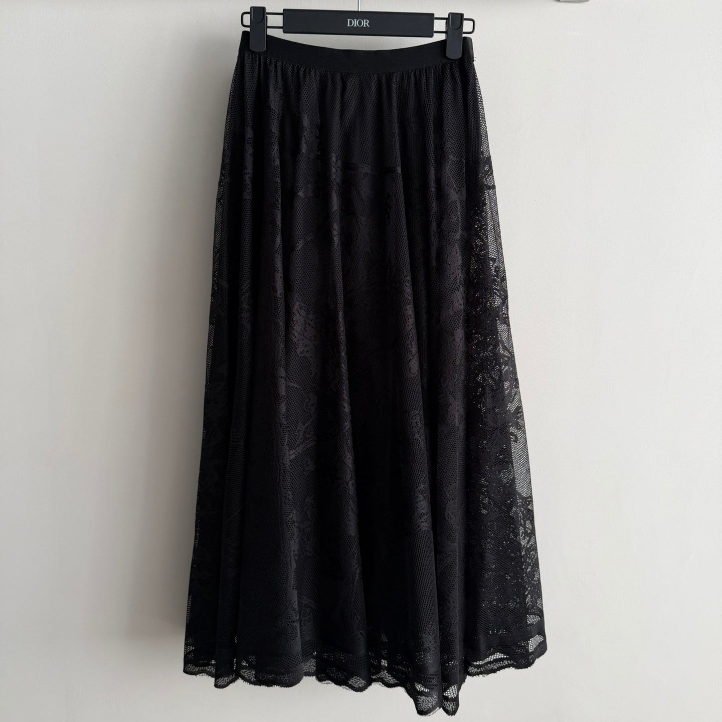 DIOR 26S LACE MESH SKIRT 1095