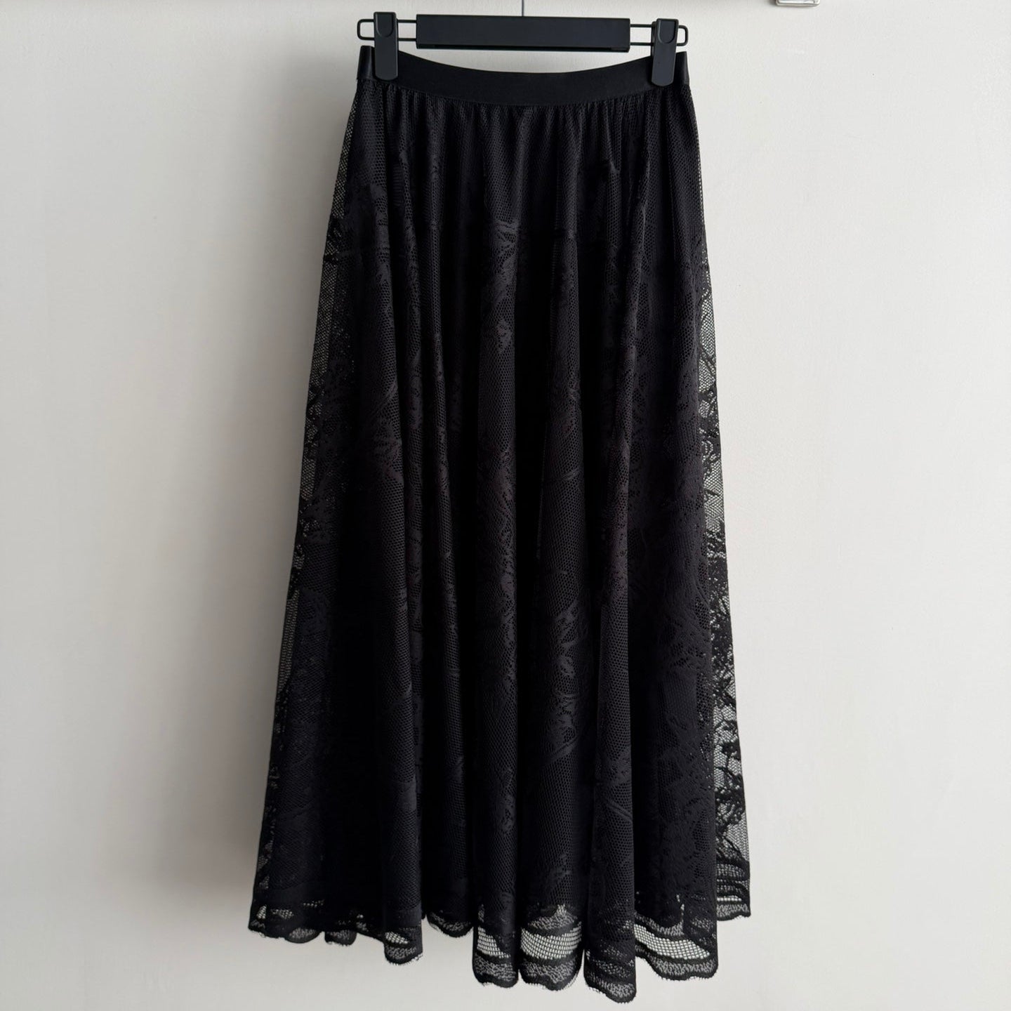 DIOR 26S LACE MESH SKIRT 1095