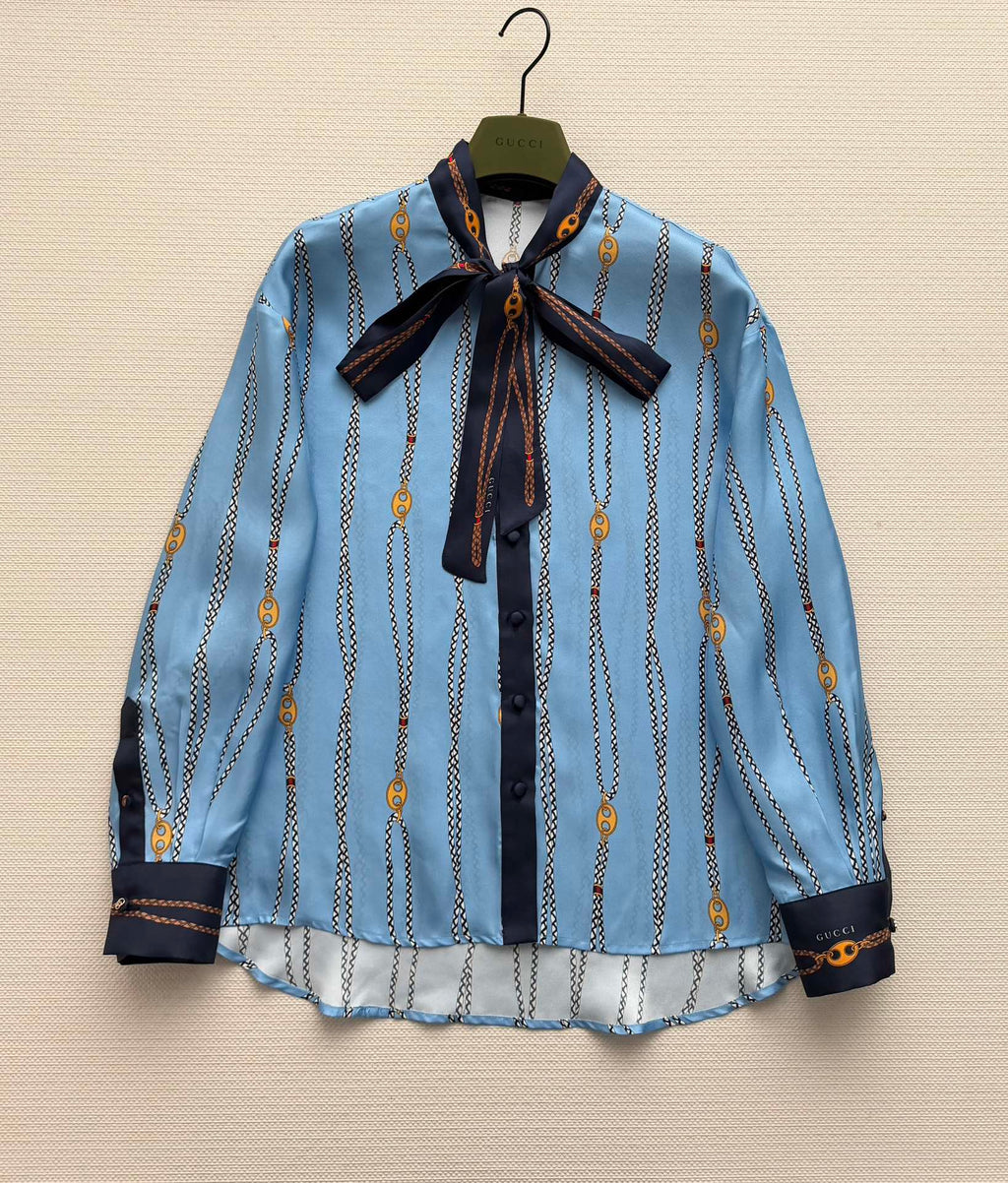 GUCCI 26S SILK SHIRT 258