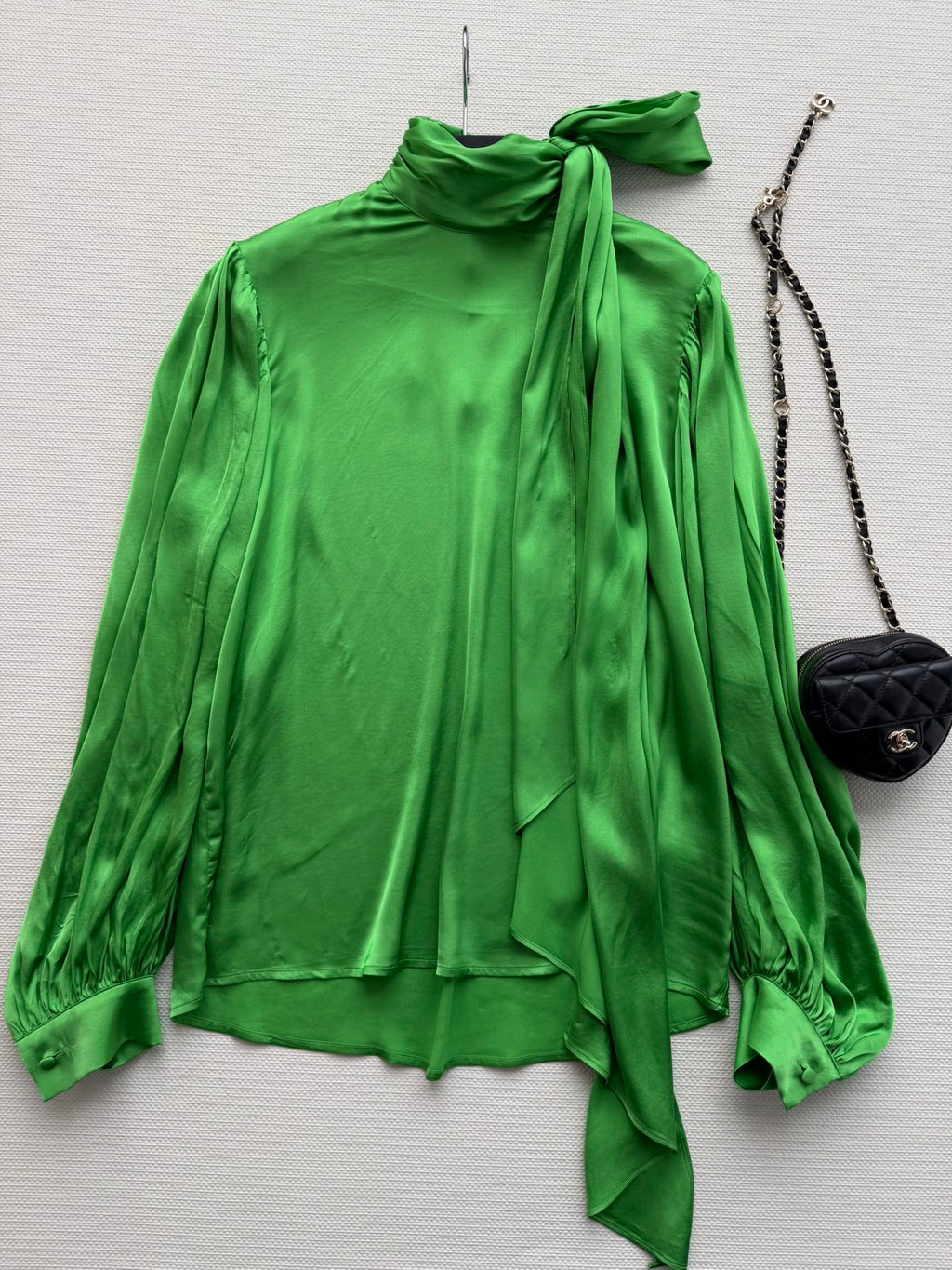 GUCCI 26S SATIN SILK SHIRT 198