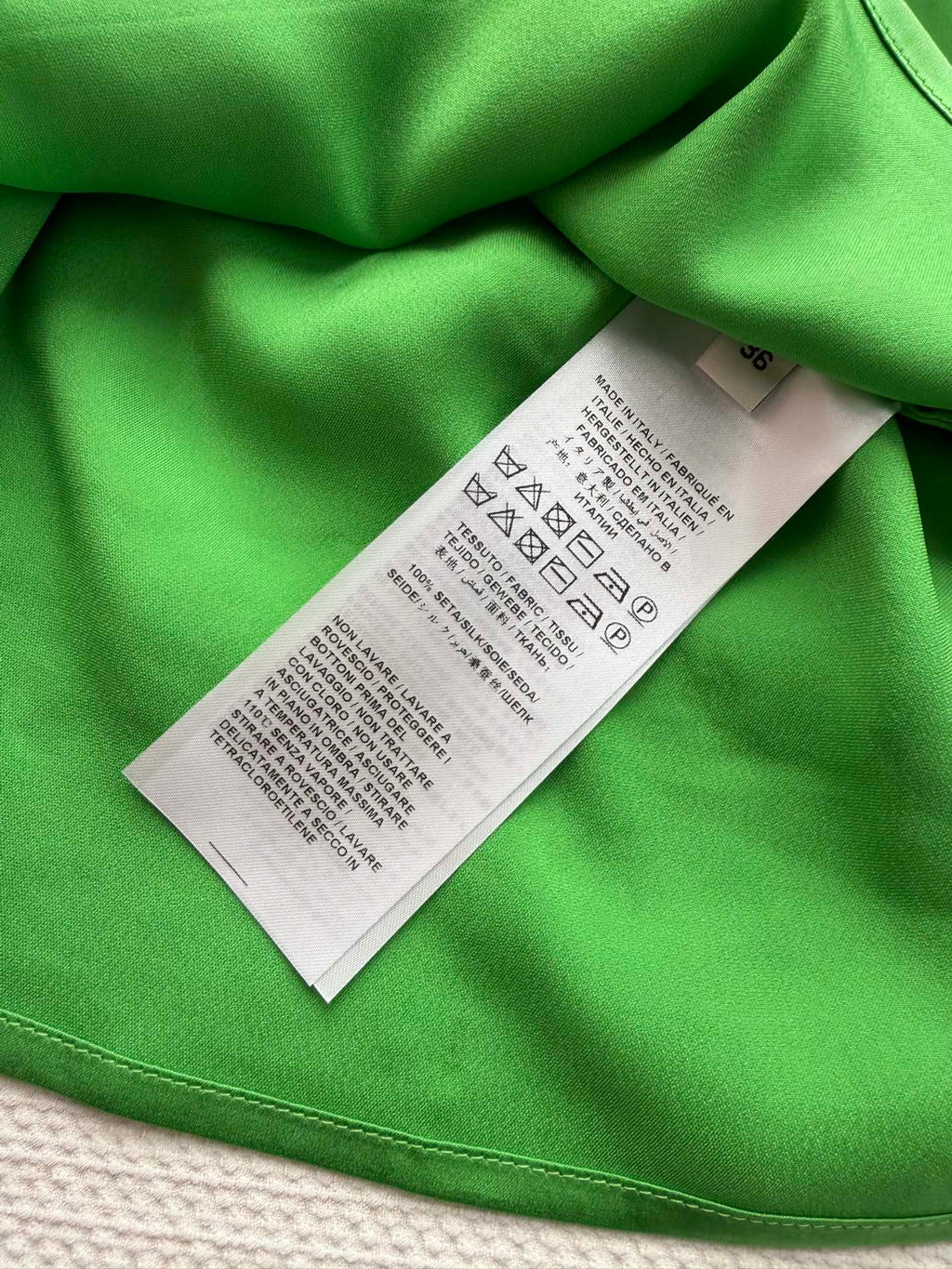 GUCCI 26S SATIN SILK SHIRT 198