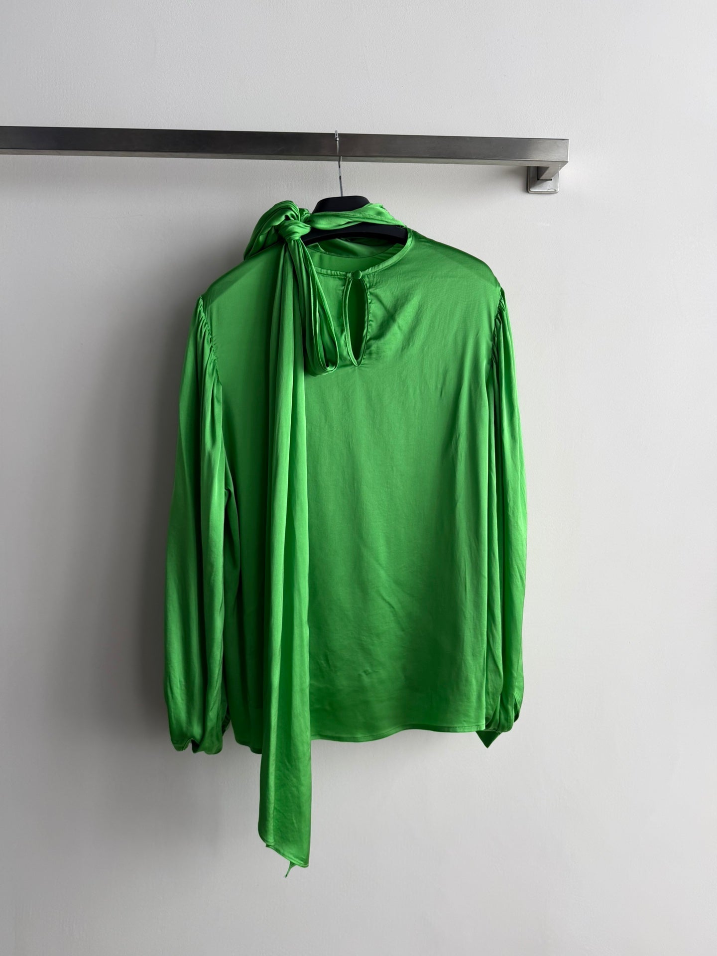 GUCCI 26S SATIN SILK SHIRT 198