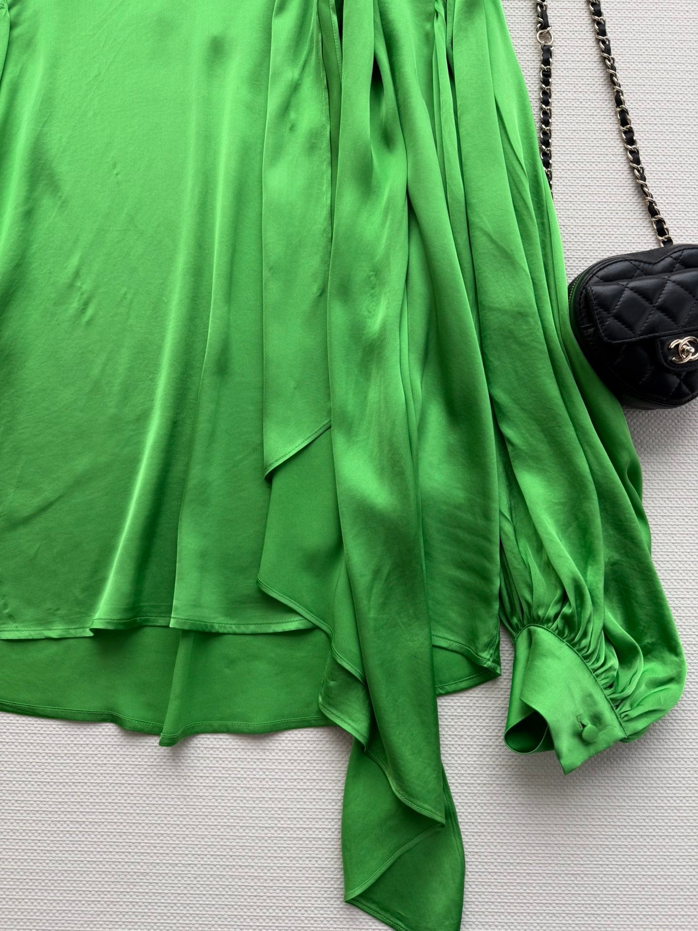 GUCCI 26S SATIN SILK SHIRT 198