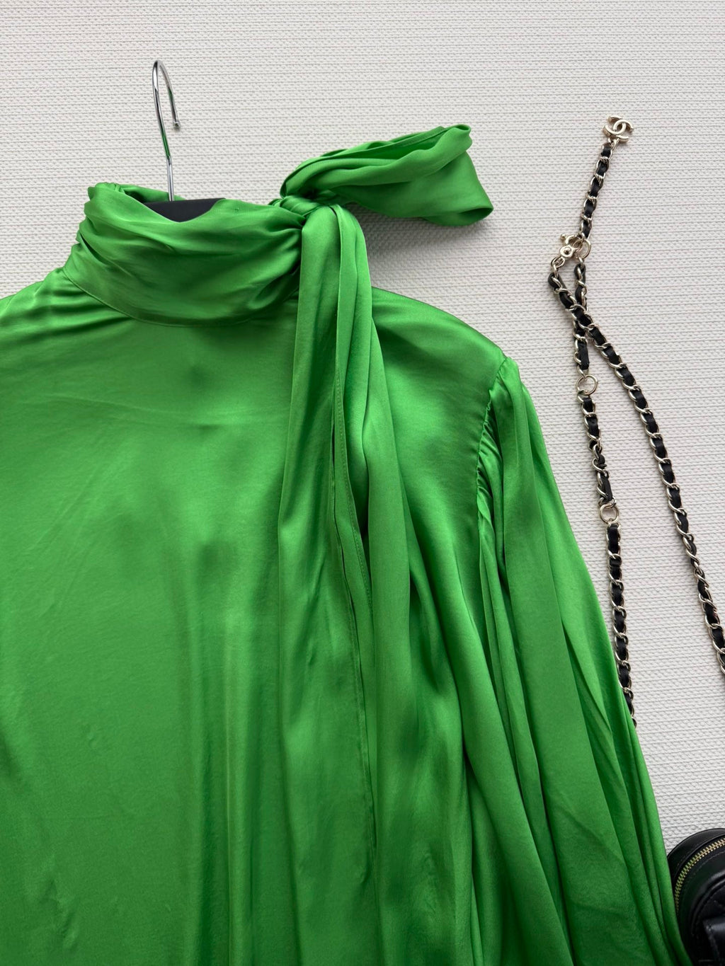 GUCCI 26S SATIN SILK SHIRT 198