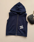 CHANEL 26S HOODED VEST 880