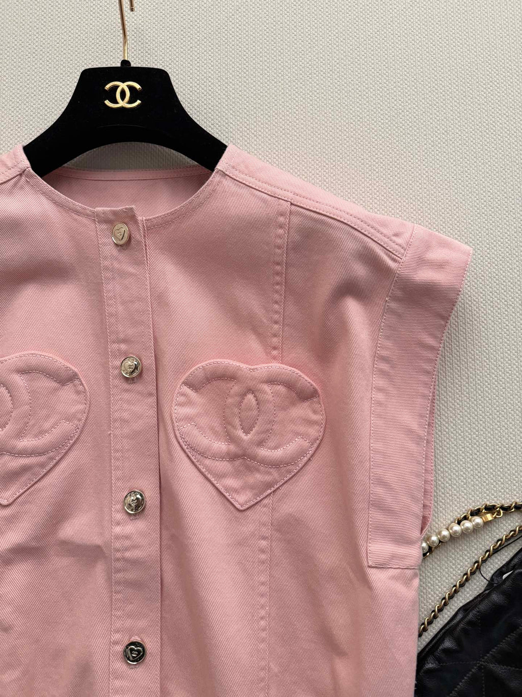 CHANEL 26S DENIM VEST STYLE 1042