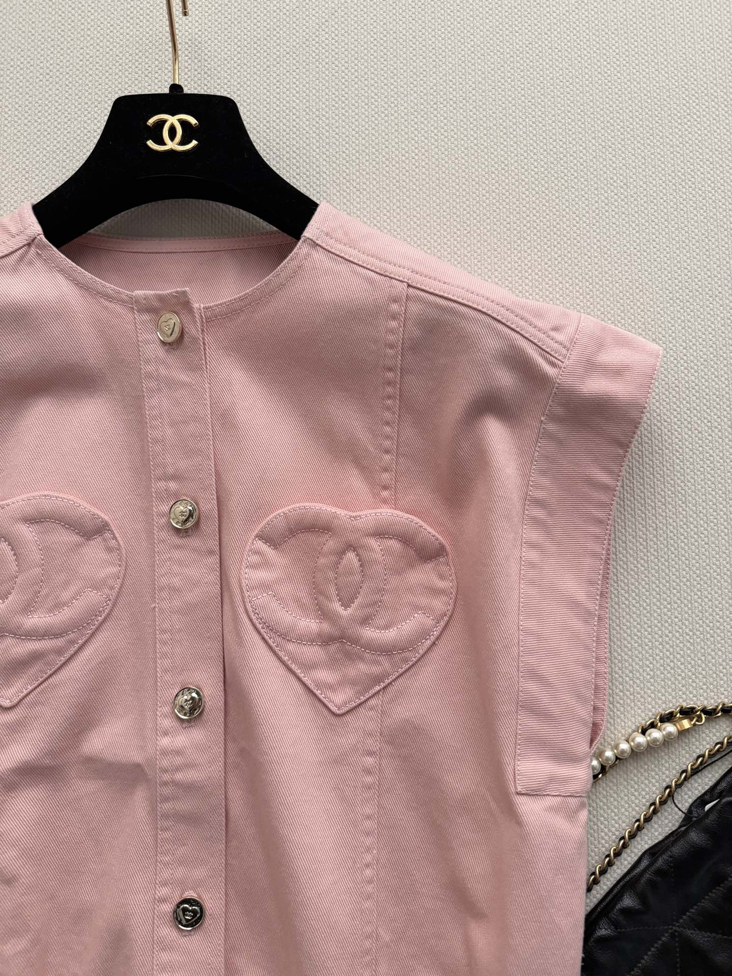 CHANEL 26S DENIM VEST STYLE 1042