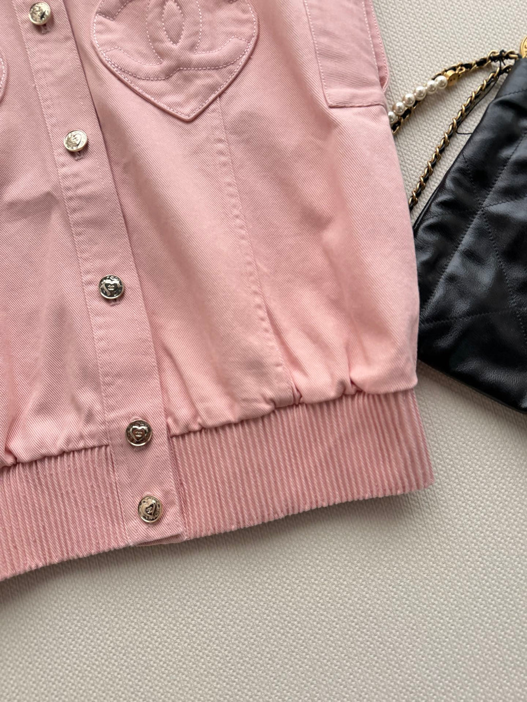 CHANEL 26S DENIM VEST STYLE 1042