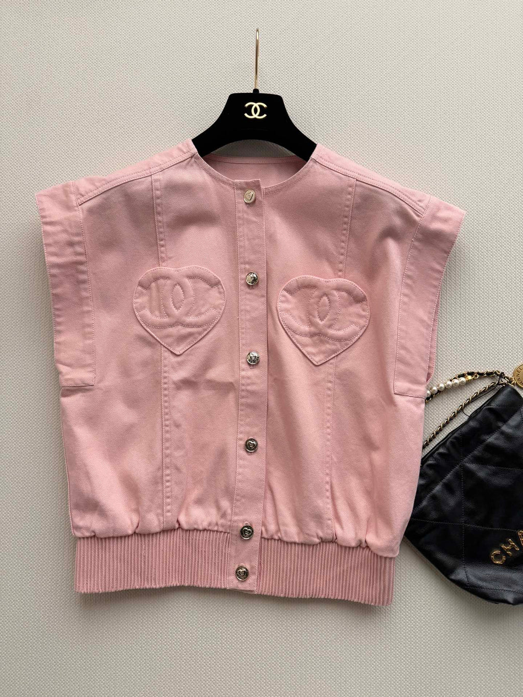 CHANEL 26S DENIM VEST STYLE 1042
