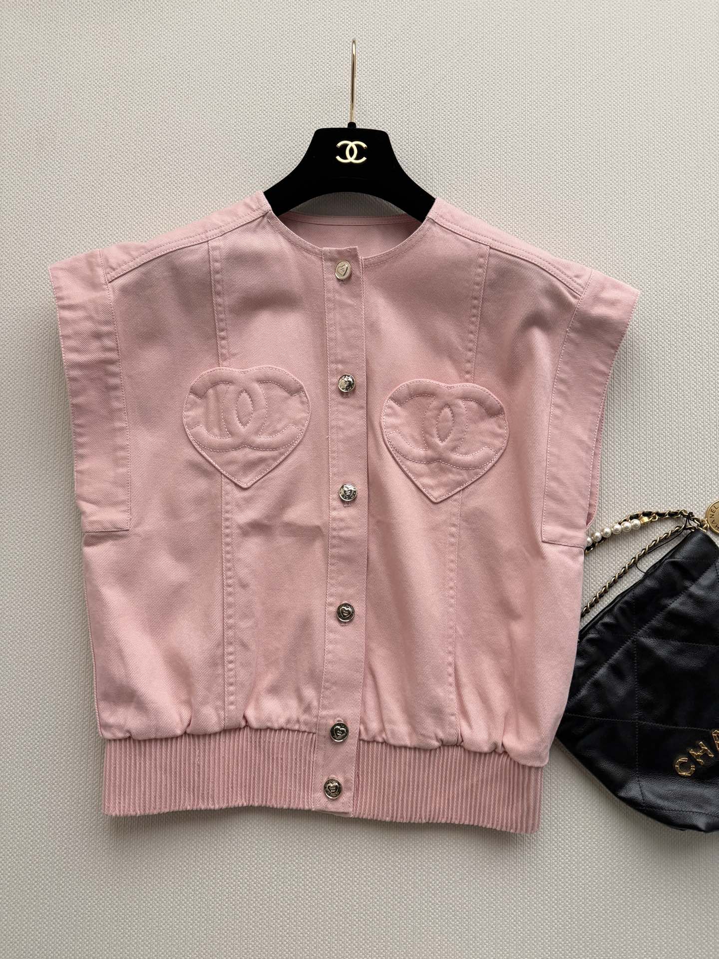 CHANEL 26S DENIM VEST STYLE 1042