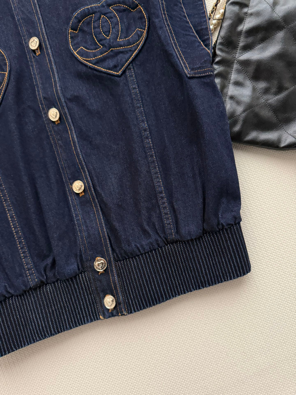 CHANEL 26S DENIM VEST STYLE 1041