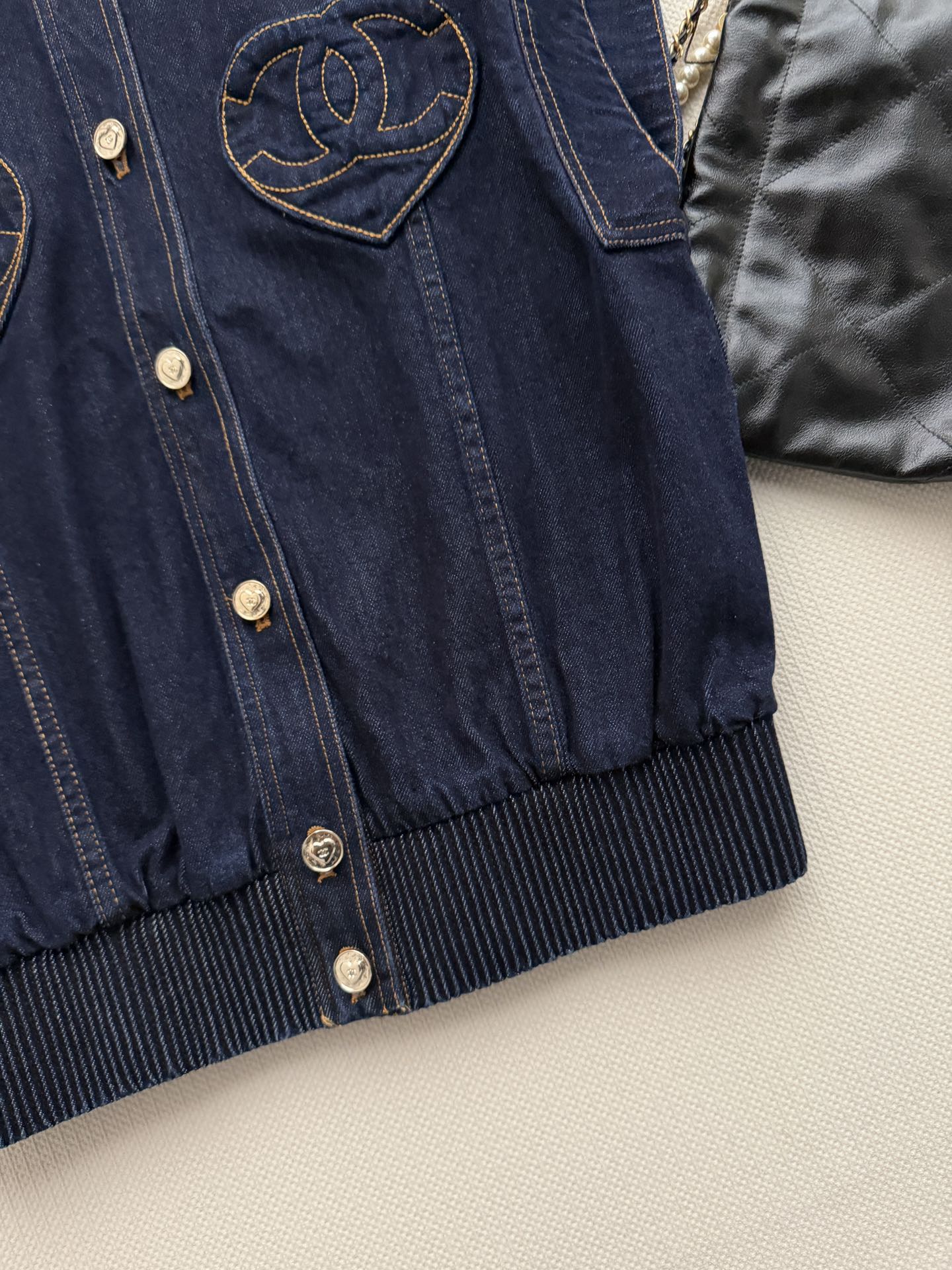 CHANEL 26S DENIM VEST STYLE 1041