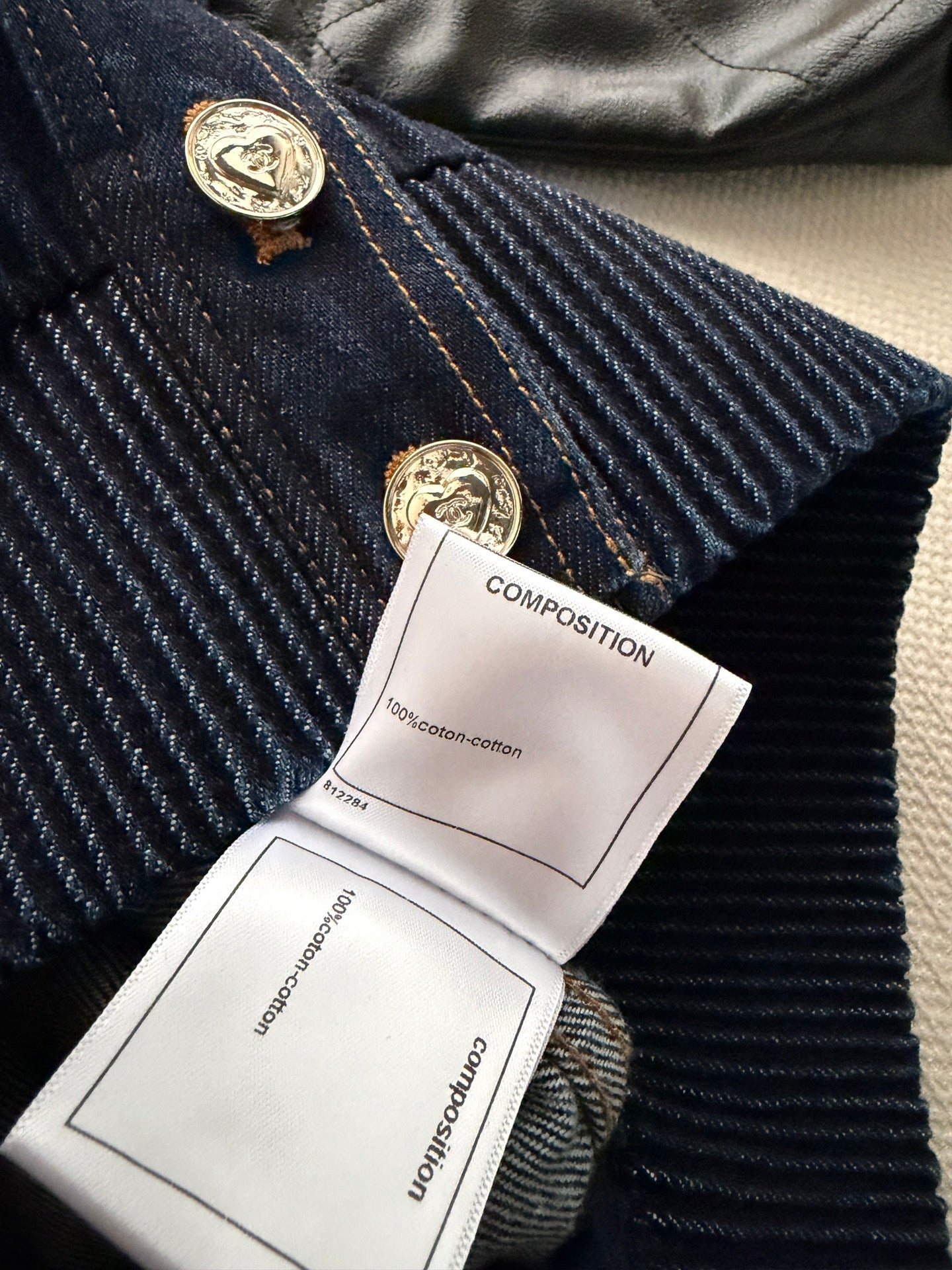 CHANEL 26S DENIM VEST STYLE 1041
