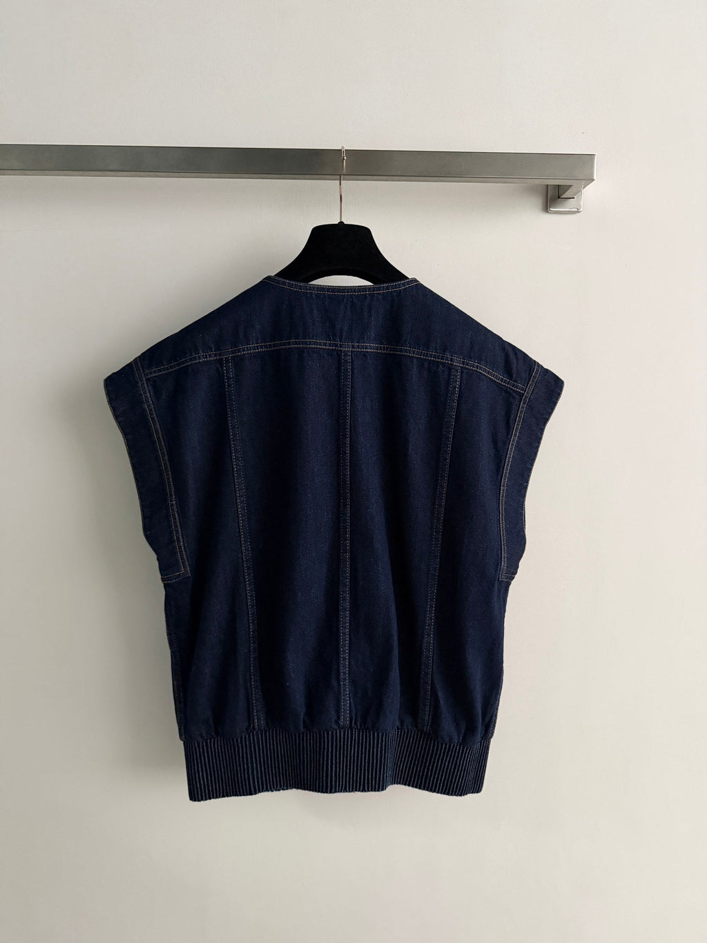 CHANEL 26S DENIM VEST STYLE 1041