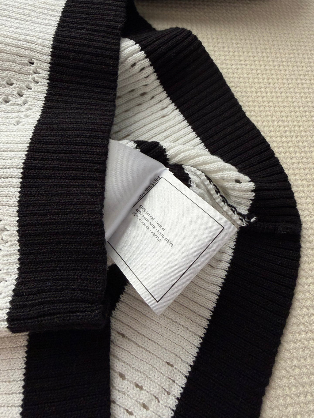 CHANEL 26S SHORT-SLEEVE SWEATER STYLE 1037