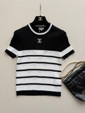 CHANEL 26S SHORT-SLEEVE SWEATER STYLE 1037