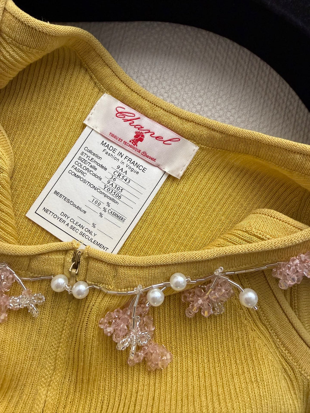 CHANEL 26S KNIT SLEEVELESS TOP STYLE 1186