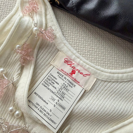 CHANEL 26S KNIT SLEEVELESS TOP STYLE 1184