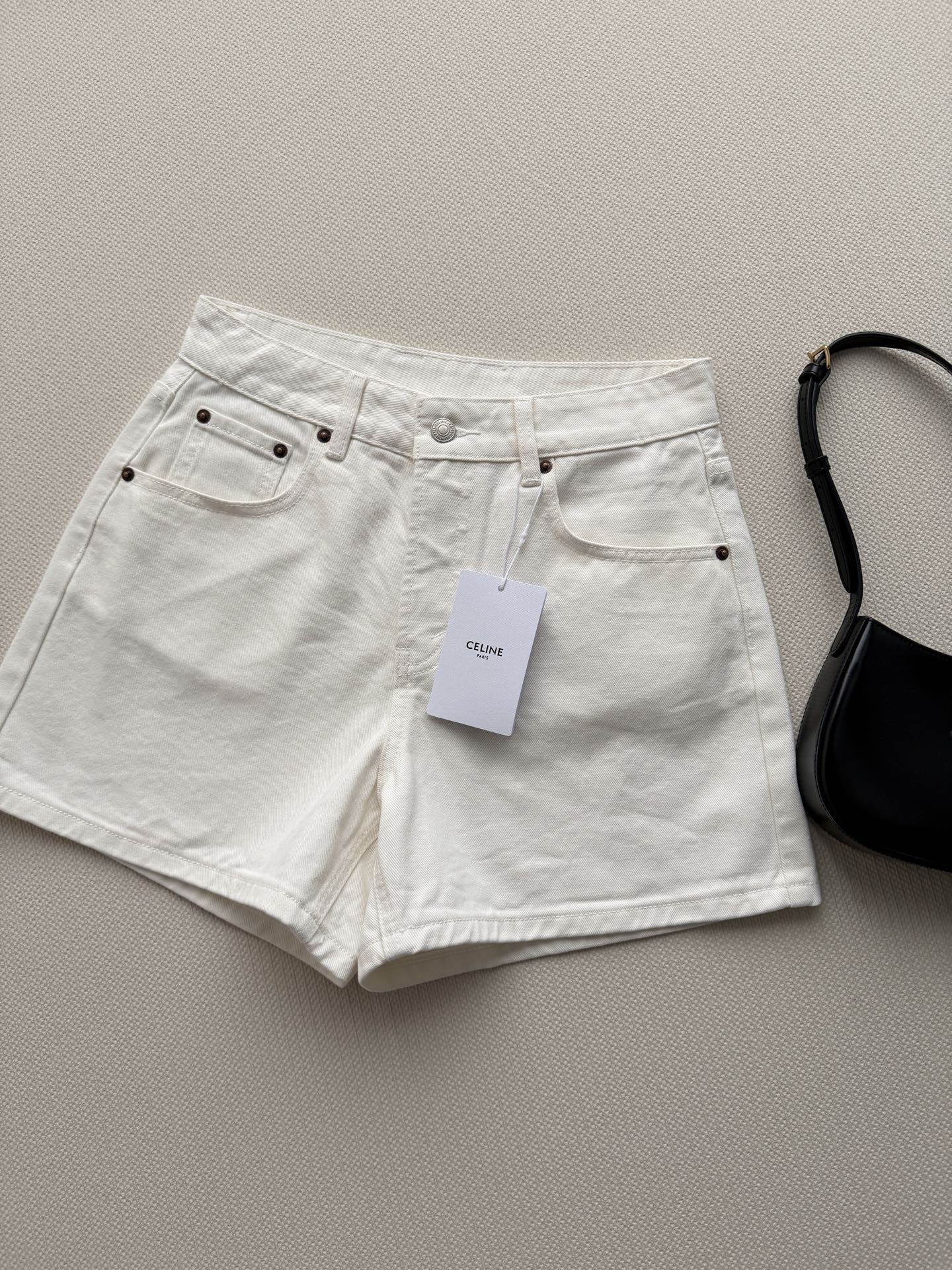 CELINE 26S DENIM SHORTS 280