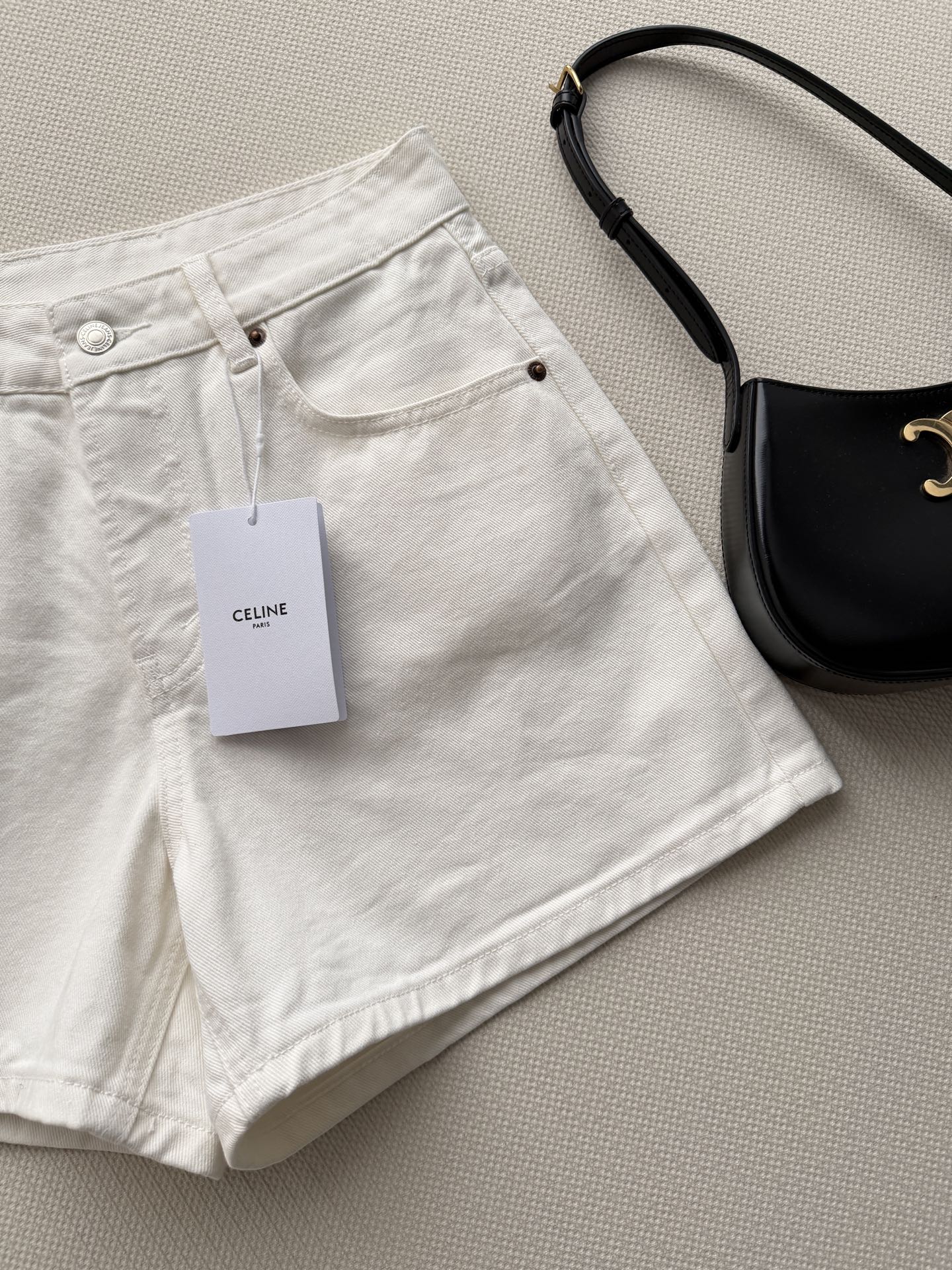 CELINE 26S DENIM SHORTS 280