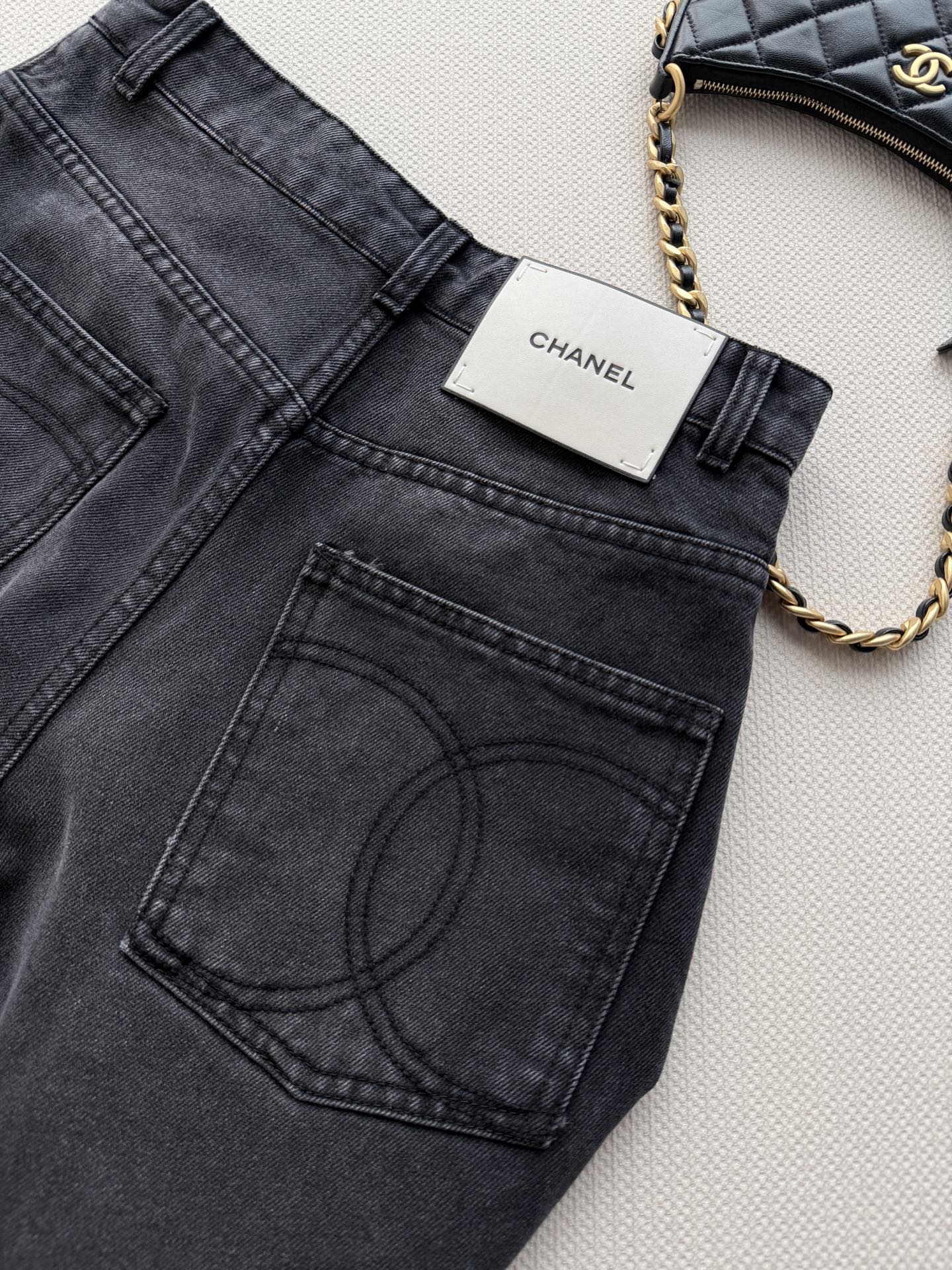CHANEL 26S HIGH-WAIST WIDE-LEG PANTS 1432