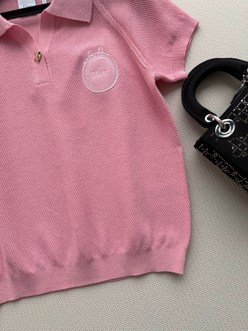DIOR 26S KNIT POLO SHIRT 1406