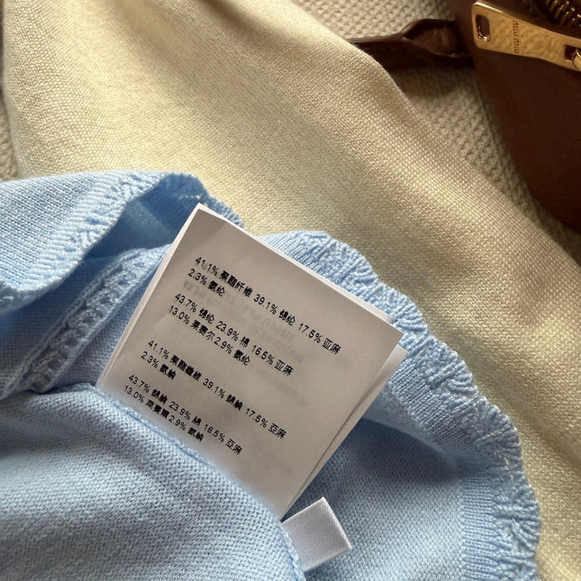 MIUMIU 26S TWO-PIECE SWEATER 1579