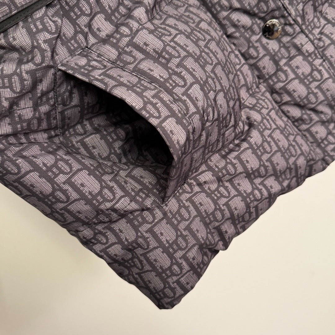 DIOR 25S REVERSIBLE V-NECK JACKET 657
