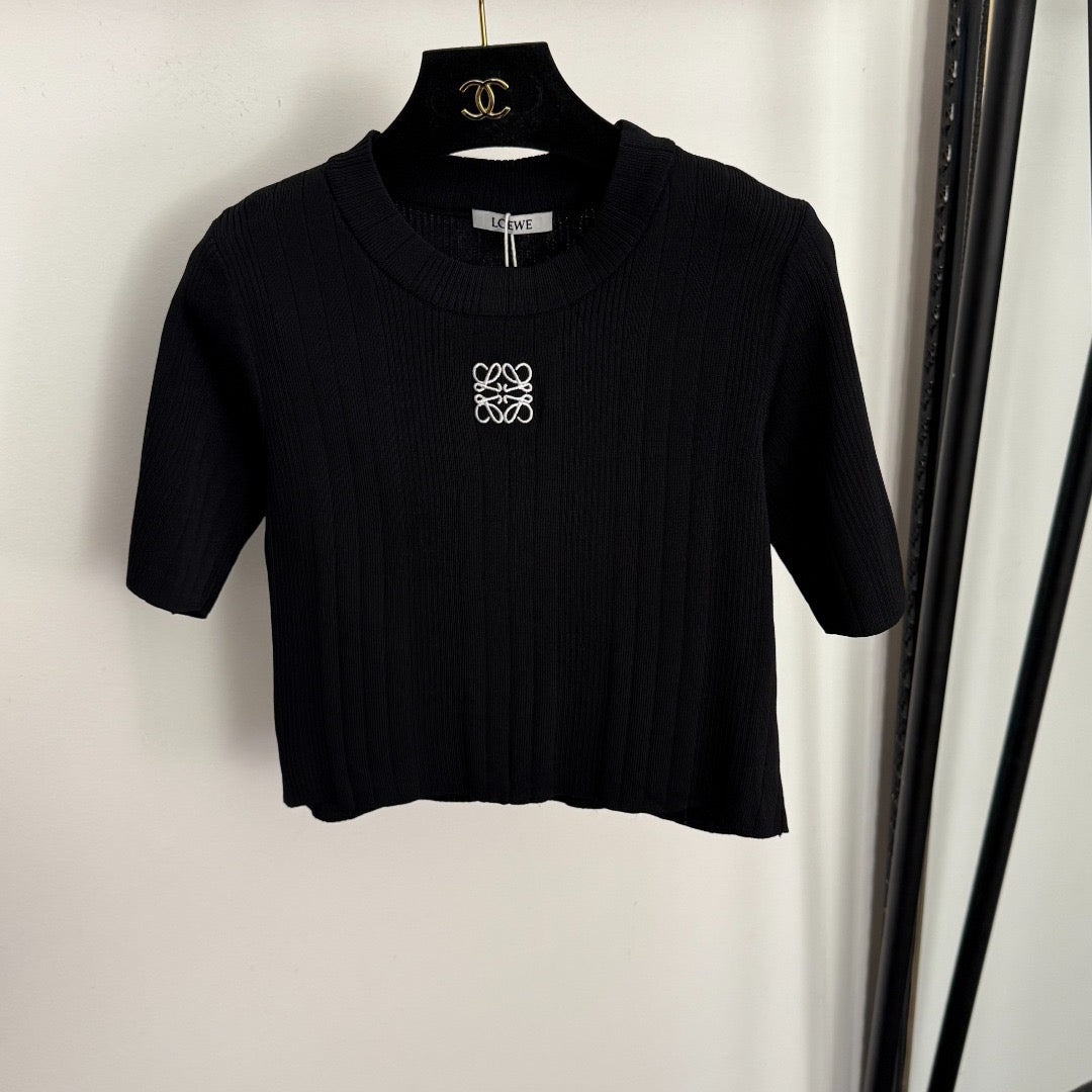LOEWE 26S SHORT SLEEVE KNIT T-SHIRT 364