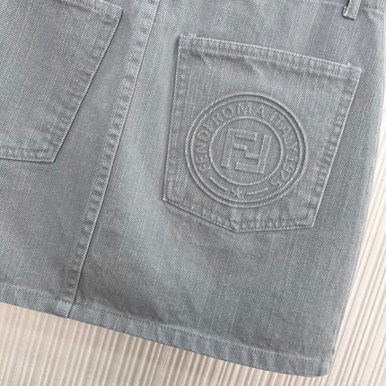 FENDI 26S DENIM SKIRT 349