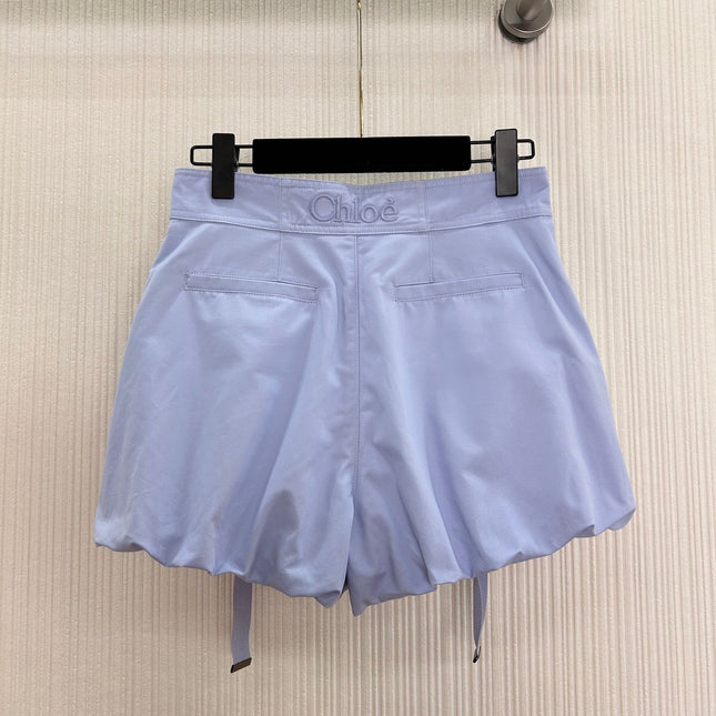 CHLOE 26S PLEATED SHORTS STYLE 125