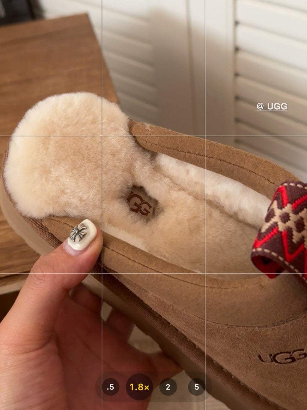 TAZZLE SLIPPER IN BRONZE BROWN SUEDE
