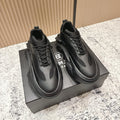 BALMAIN 26S SNEAKERS 60 MM IN BLACK CALFSKIN
