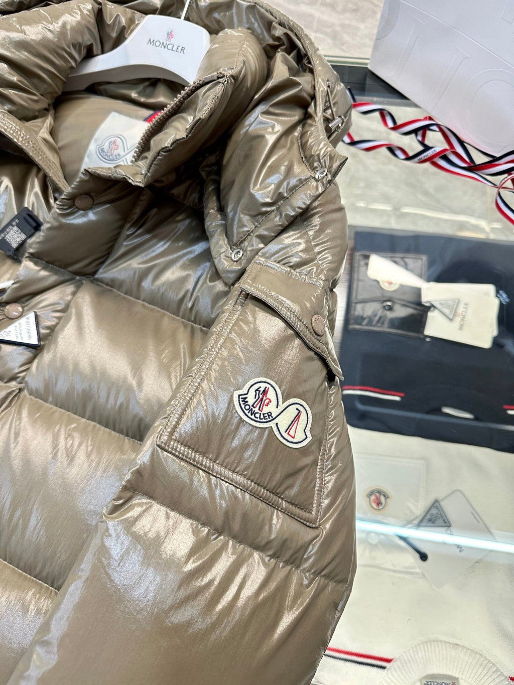 MONCLER 25S JACKET IN BROWN 029