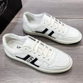 PRA TRAINER SHOES IN WHITE CALFSKIN
