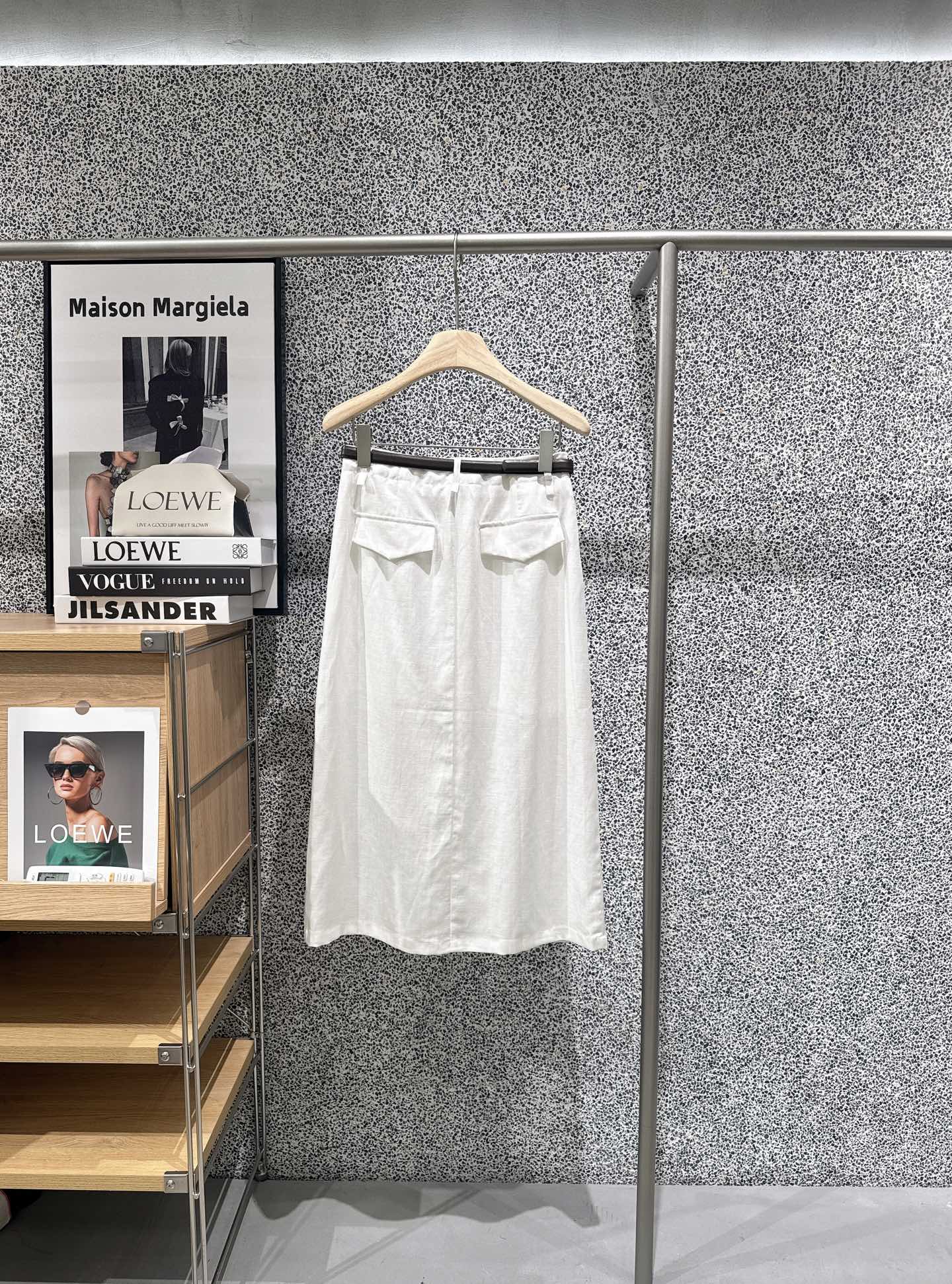 CELINE 26S HIGH-WAIST SKIRT 454